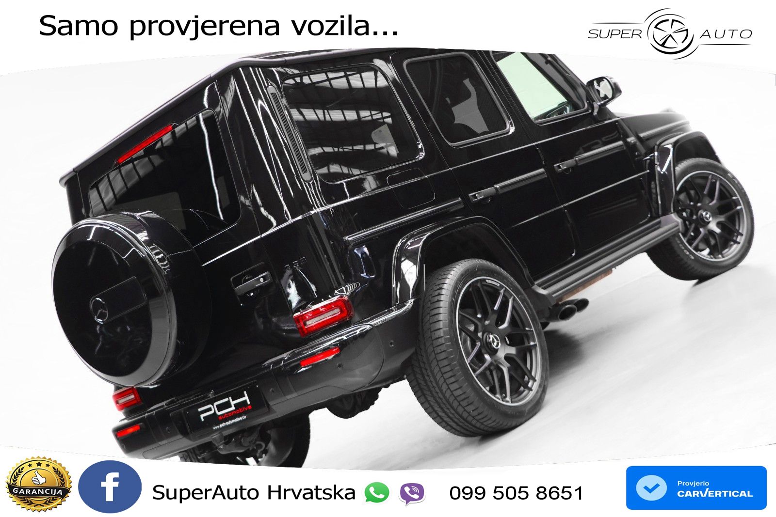 Mercedes AMG G 63 Long V8 (585 KS) 4MATIC 9G-TRONIC AMG SPEEDSHIFT TCT Manufaktur LED+GR SJED+ACC