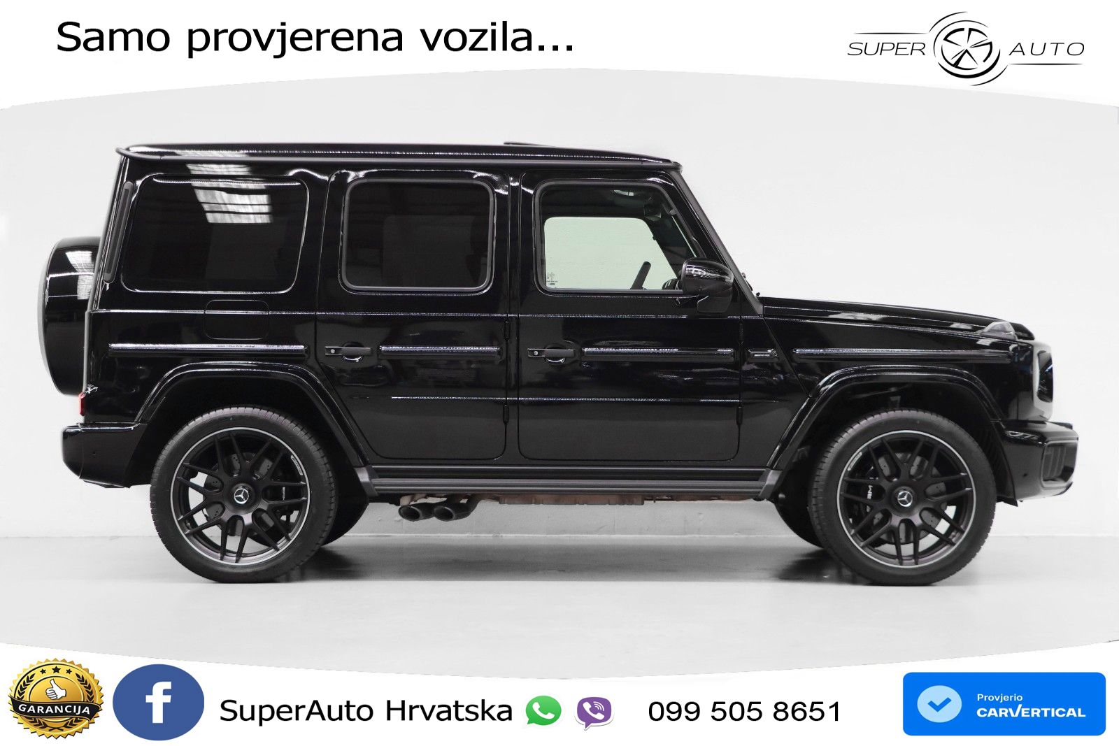 Mercedes AMG G 63 Long V8 (585 KS) 4MATIC 9G-TRONIC AMG SPEEDSHIFT TCT Manufaktur LED+GR SJED+ACC