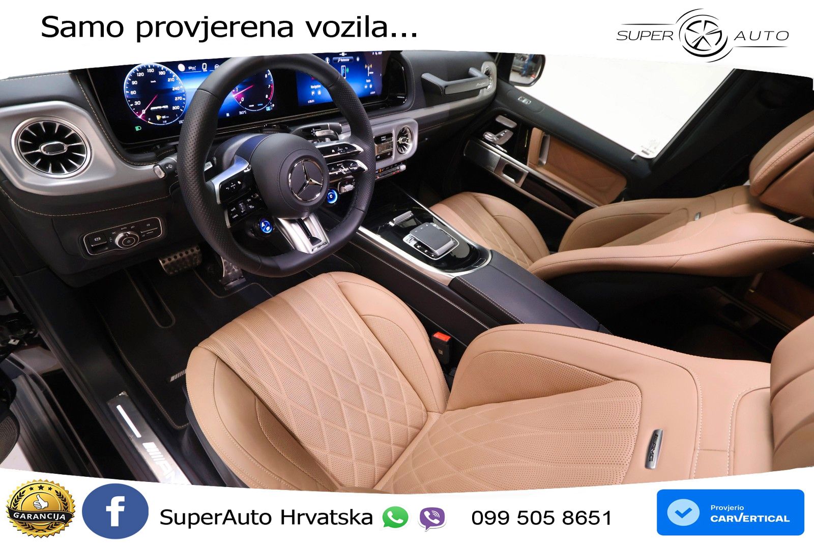 Mercedes AMG G 63 Long V8 (585 KS) 4MATIC 9G-TRONIC AMG SPEEDSHIFT TCT Manufaktur LED+GR SJED+ACC