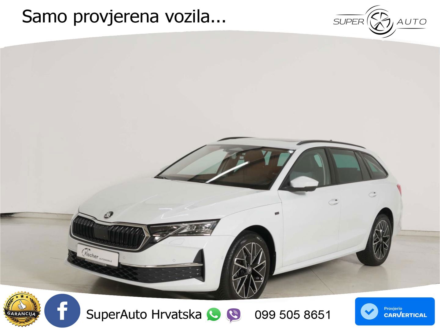 Škoda Octavia Combi 2.0 TDI (150 KS) DSG Selection LED+GR SJED+ACC