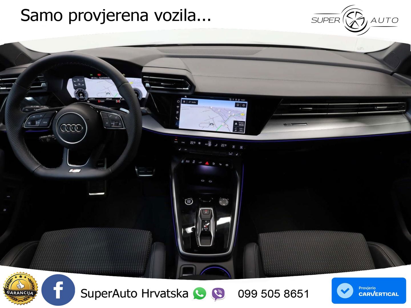 Audi A3 45 TFSIe (272 KS) S tronic S line LED+GR SJED+ACC