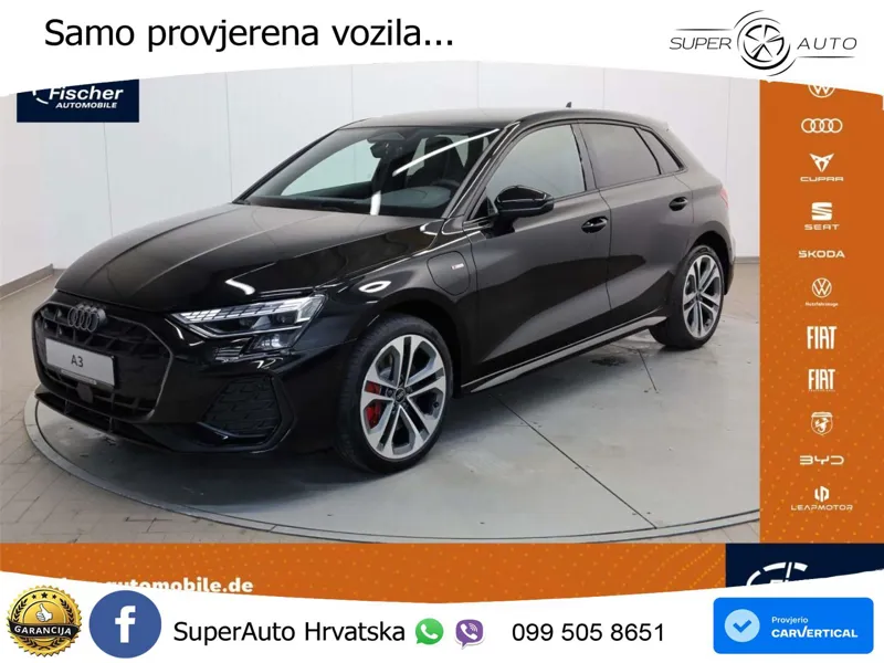 Audi A3 45 TFSIe (272 KS) S tronic S line LED+GR SJED+ACC