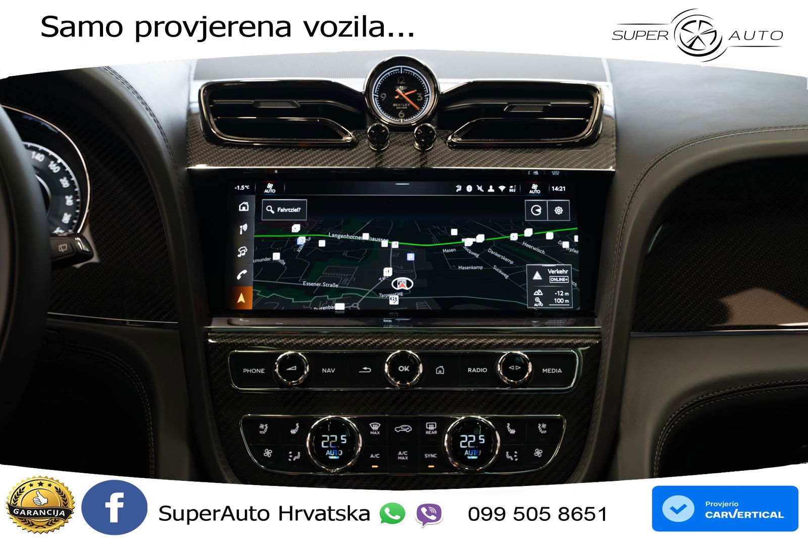 Bentley Bentayga Speed 4.0 V8 (650 KS) AWD Automatic LED+GR SJED+ACC