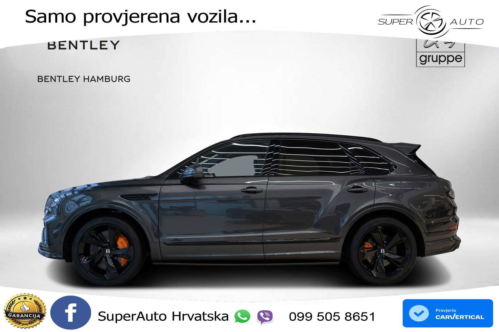 Bentley Bentayga Speed 4.0 V8 (650 KS) AWD Automatic LED+GR SJED+ACC
