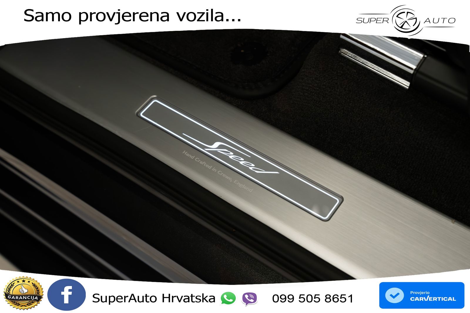 Bentley Bentayga Speed 4.0 V8 (650 KS) AWD Automatic LED+GR SJED+ACC