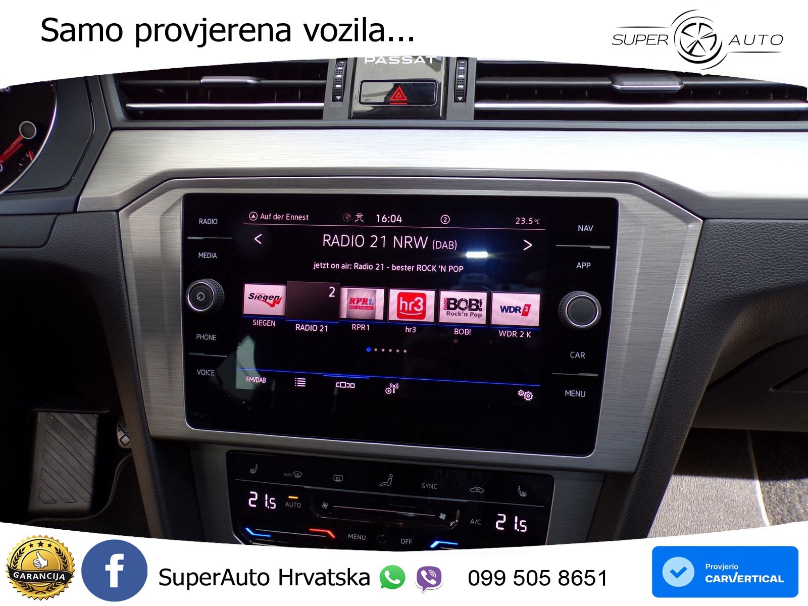 Volkswagen Passat Variant 1.5 TSI (150 KS) ACT LED+GR SJED+ACC