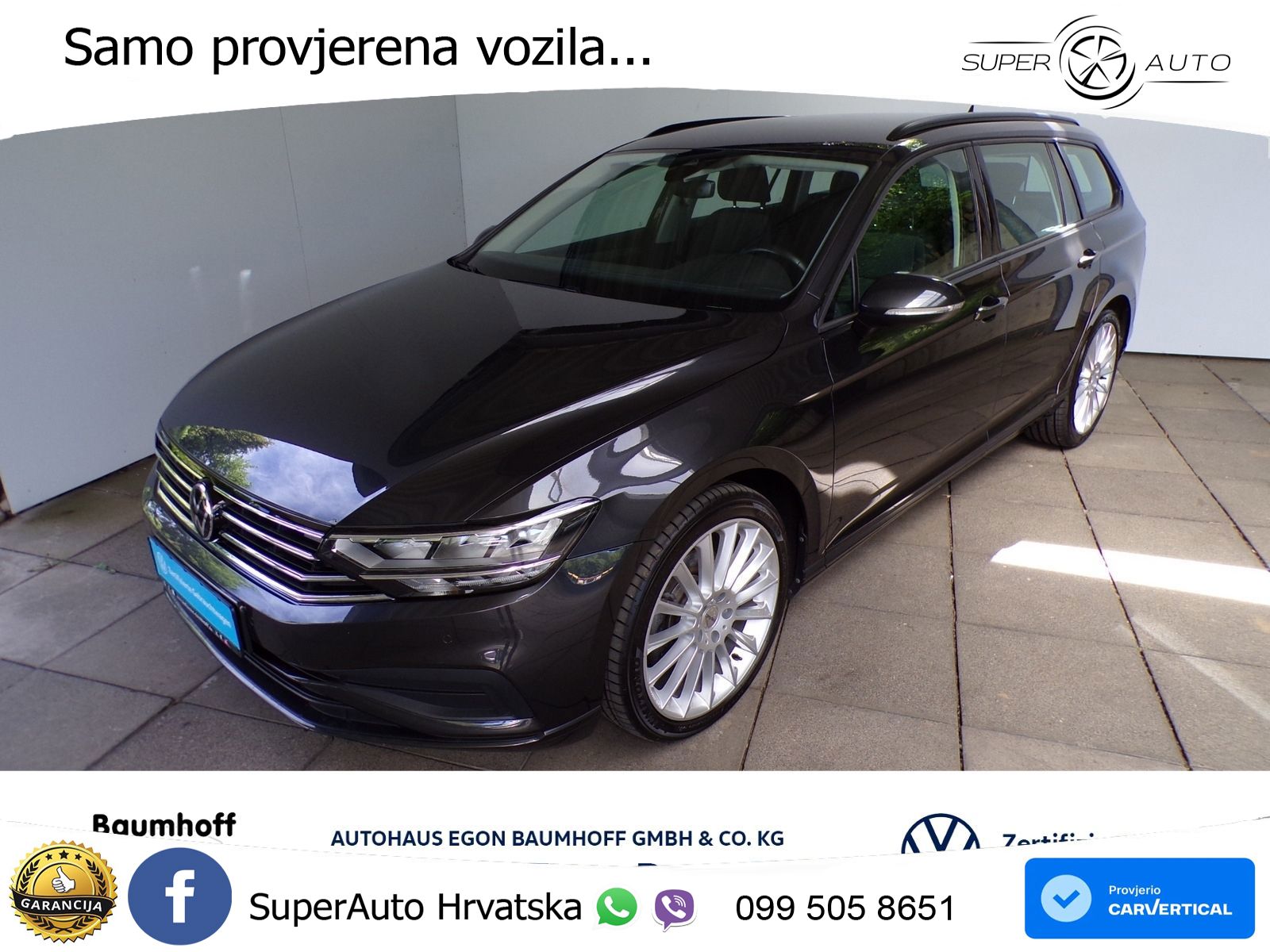 Volkswagen Passat Variant 1.5 TSI (150 KS) ACT LED+GR SJED+ACC