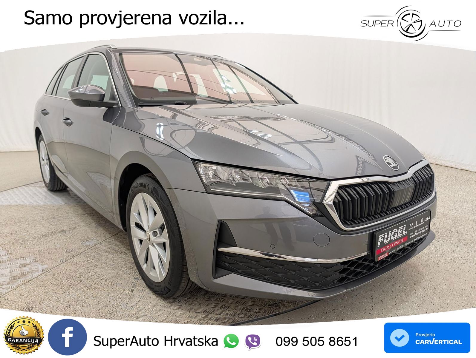 Škoda Octavia Combi 2.0 TDI (150 KS) DSG LED+GR SJED+ACC