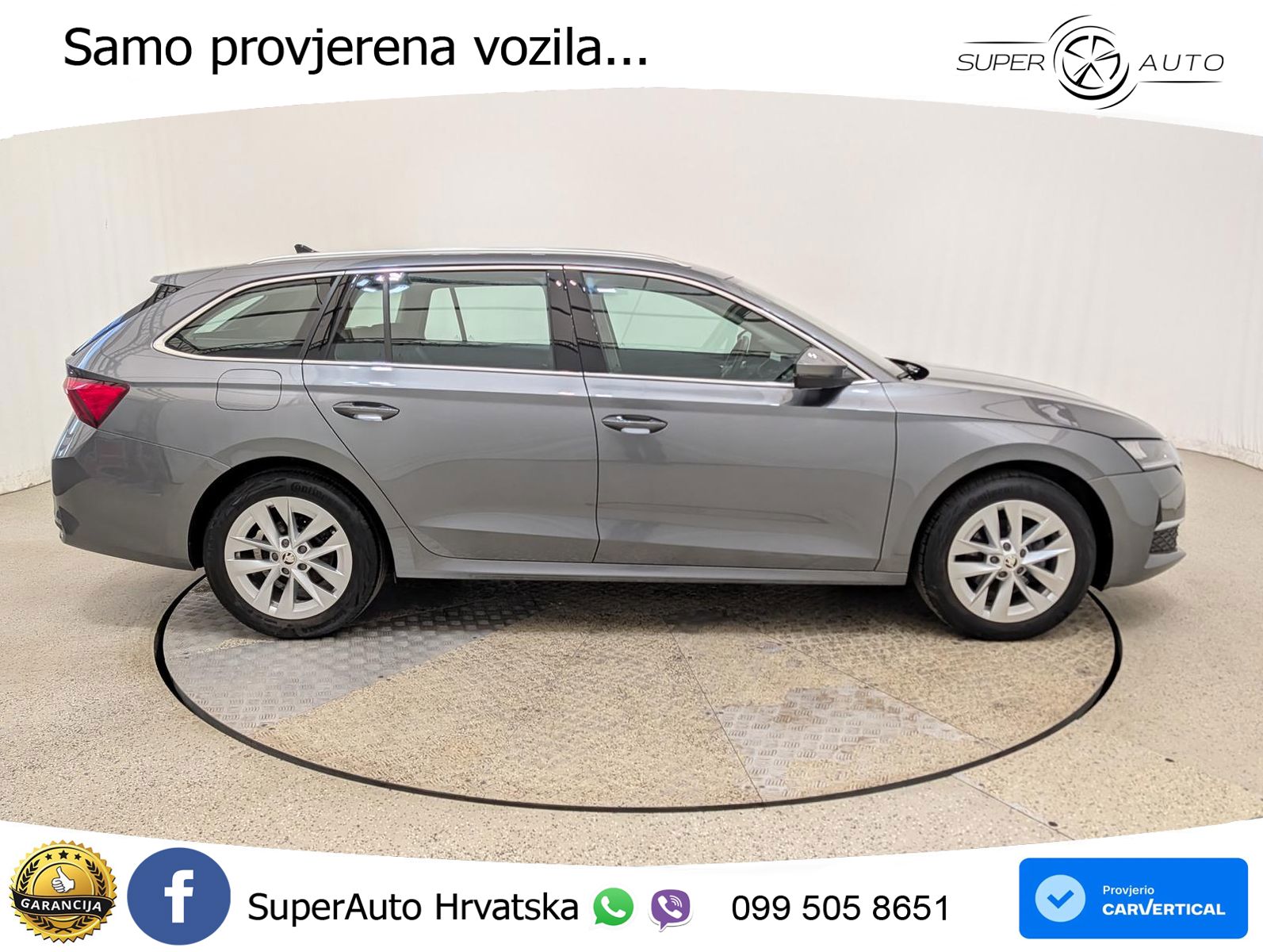 Škoda Octavia Combi 2.0 TDI (150 KS) DSG LED+GR SJED+ACC