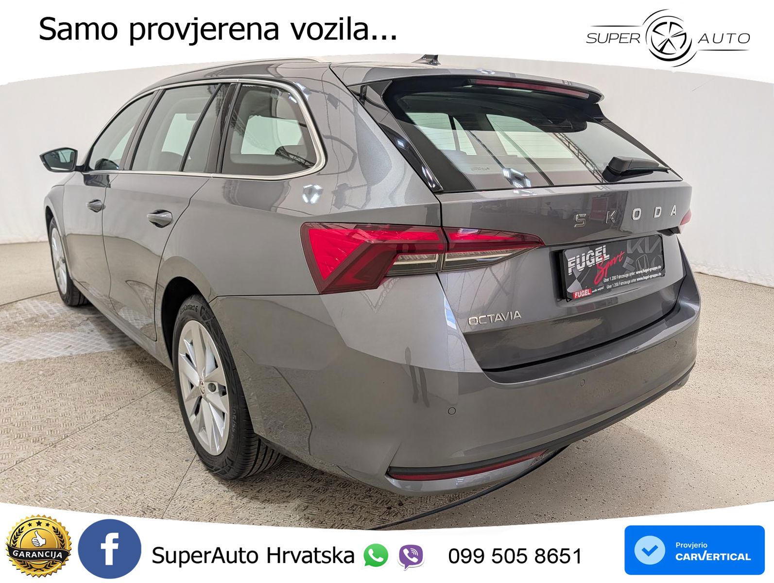 Škoda Octavia Combi 2.0 TDI (150 KS) DSG LED+GR SJED+ACC