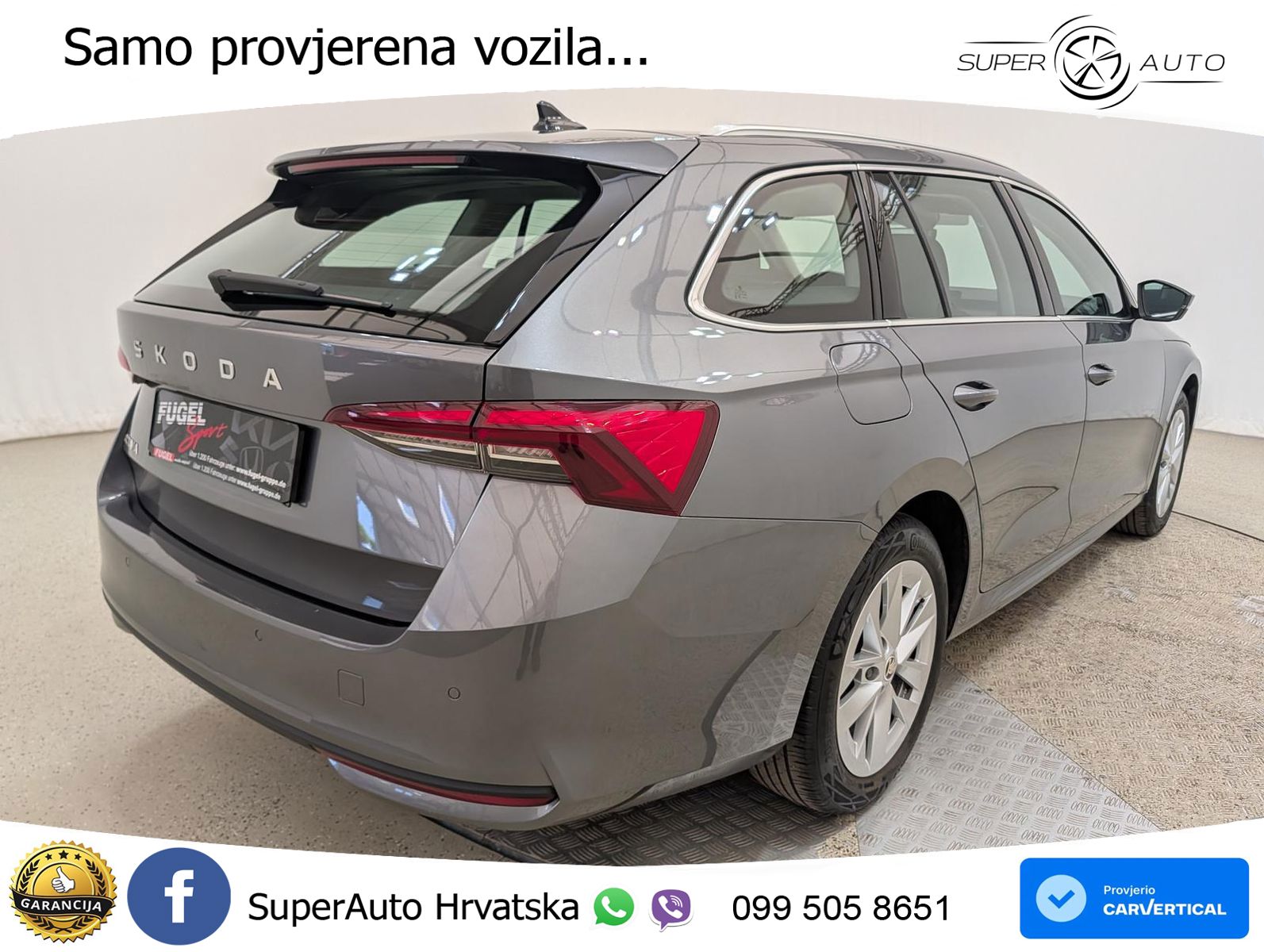 Škoda Octavia Combi 2.0 TDI (150 KS) DSG LED+GR SJED+ACC