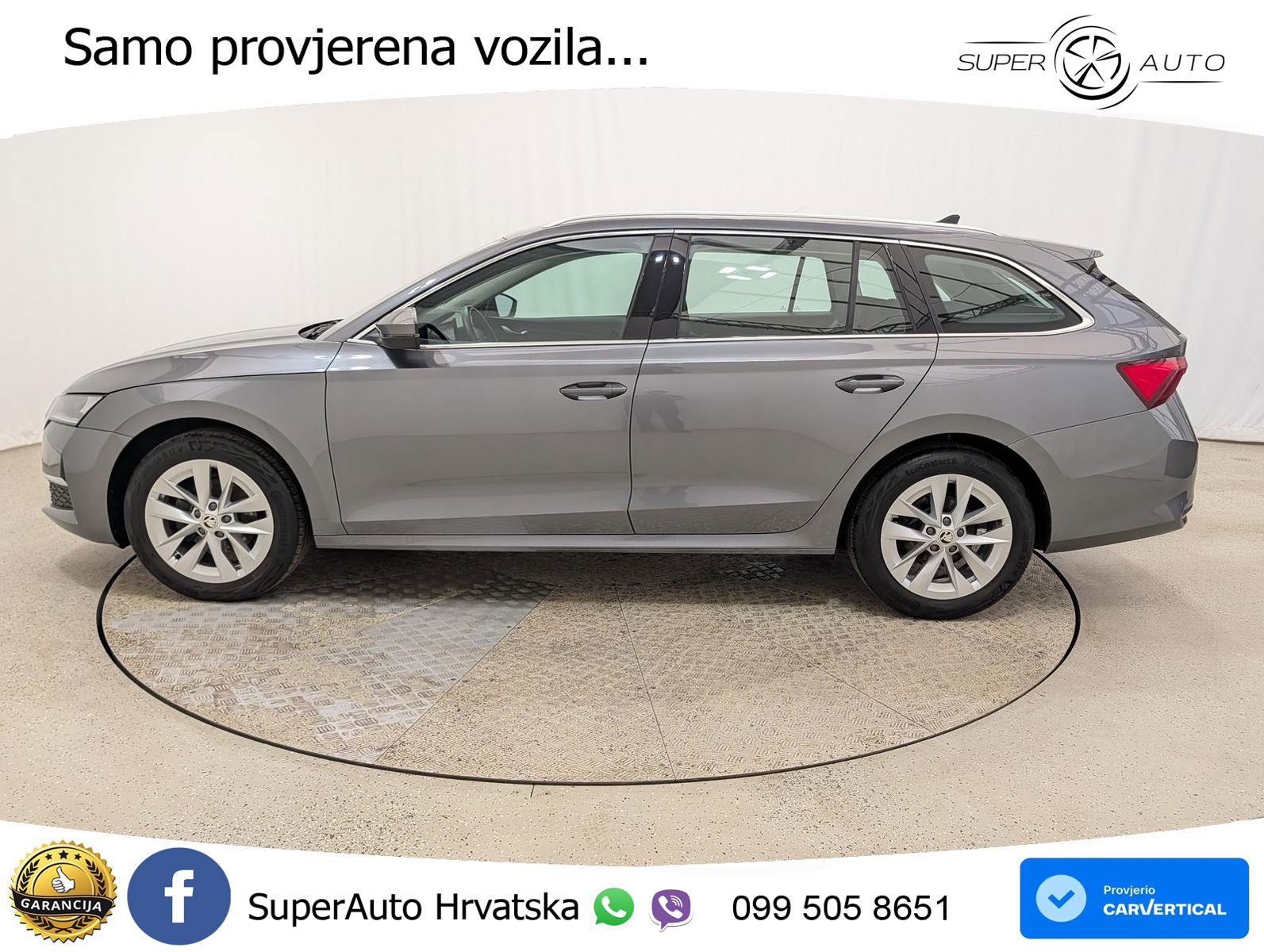 Škoda Octavia Combi 2.0 TDI (150 KS) DSG LED+GR SJED+ACC