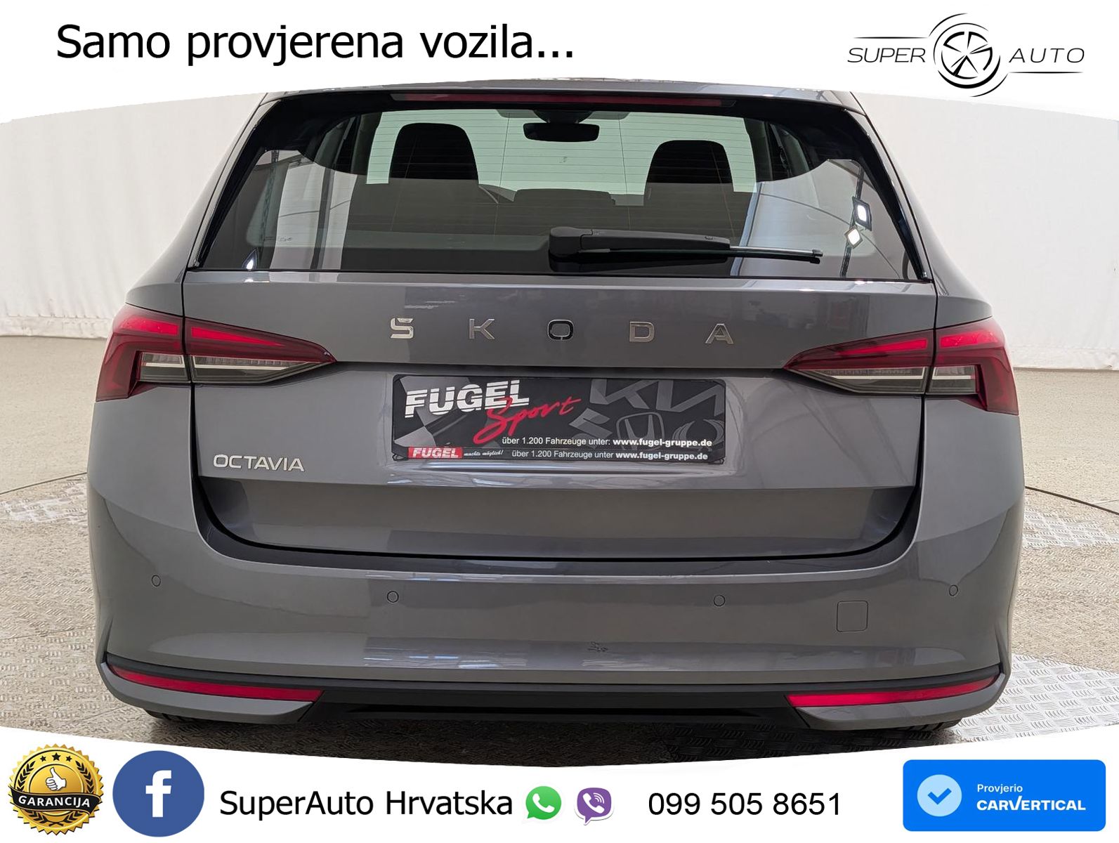 Škoda Octavia Combi 2.0 TDI (150 KS) DSG LED+GR SJED+ACC
