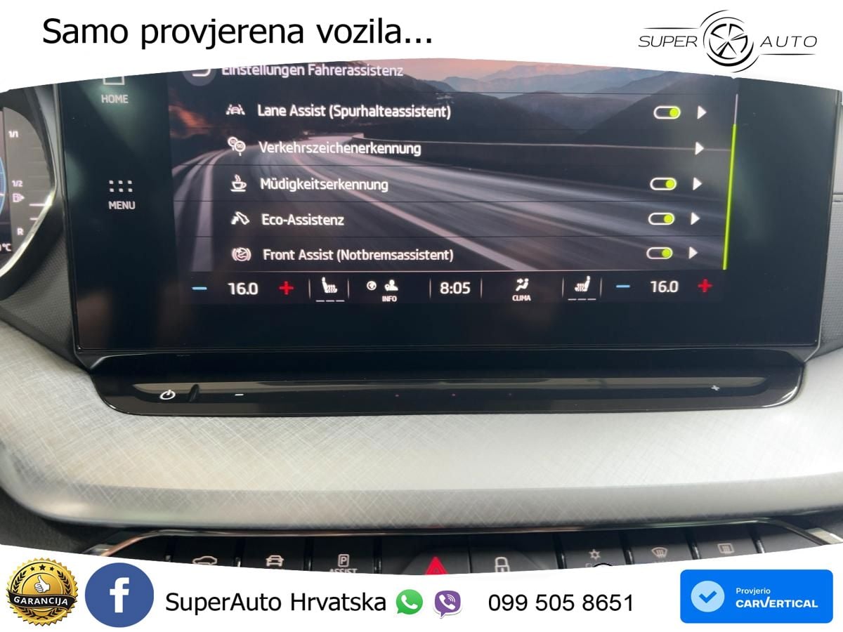 Škoda Octavia Combi 2.0 TDI (150 KS) LED+GR SJED+ACC