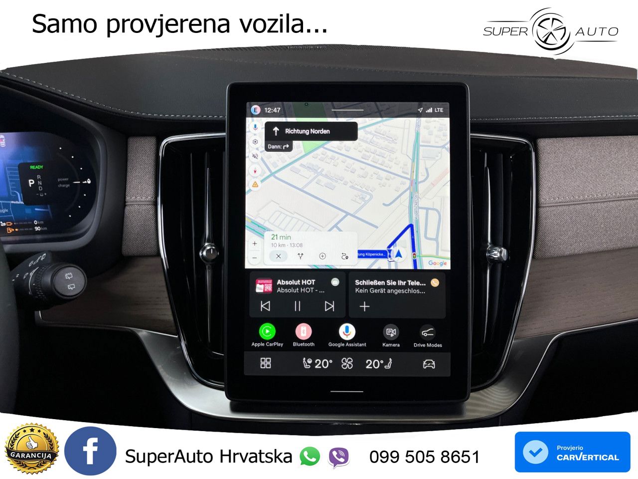 Volvo XC90 2.0 T8 AWD Automatic ACC+HEAD+4xGR SJED+360+PANO