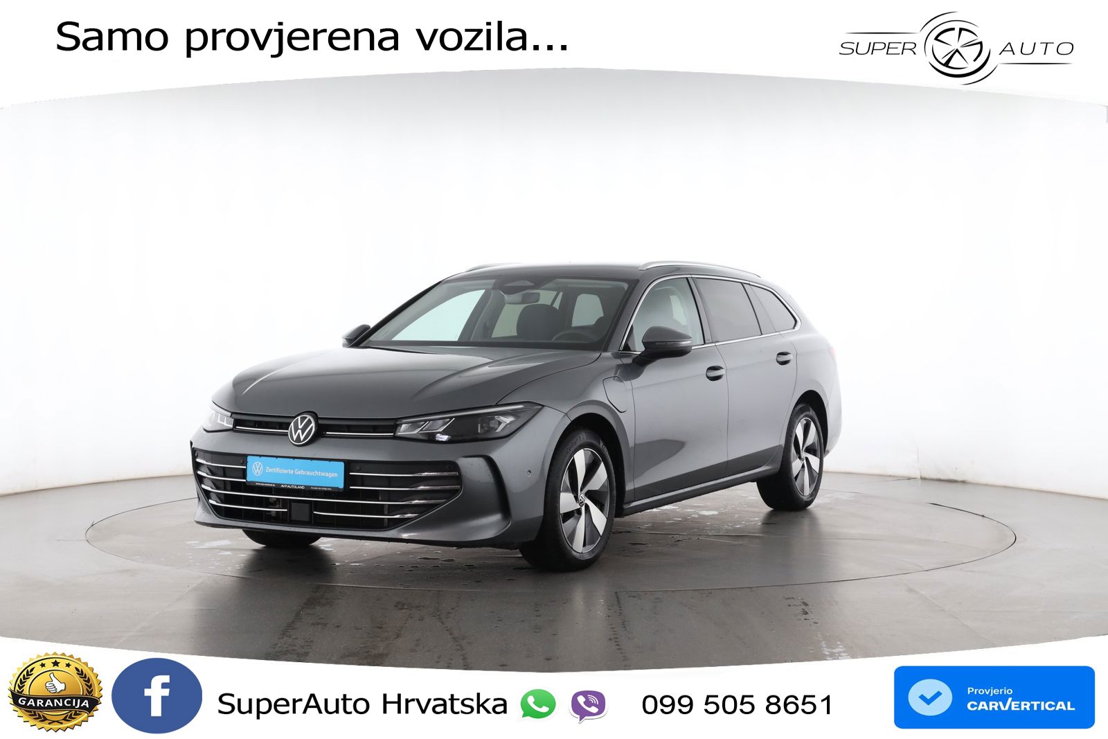 Volkswagen Passat Variant 1.5 TSI (204 KS) eHybrid DSG Business LED+GR SJED+ACC
