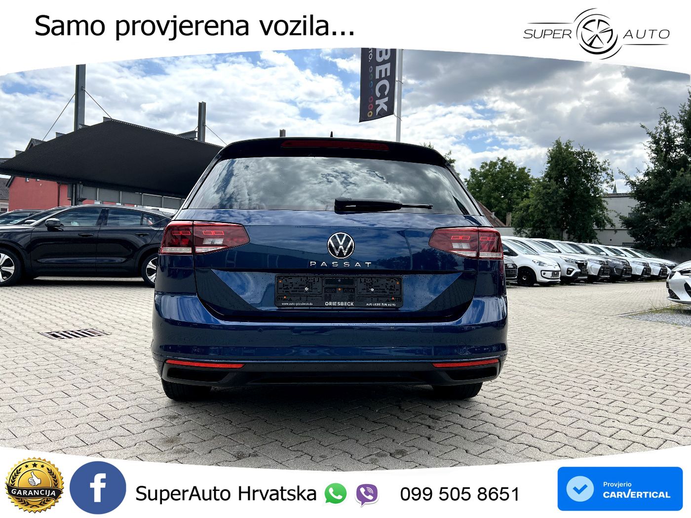 Volkswagen Passat Variant 2.0 TDI (150 KS) DSG Business LED+GR SJED+ACC