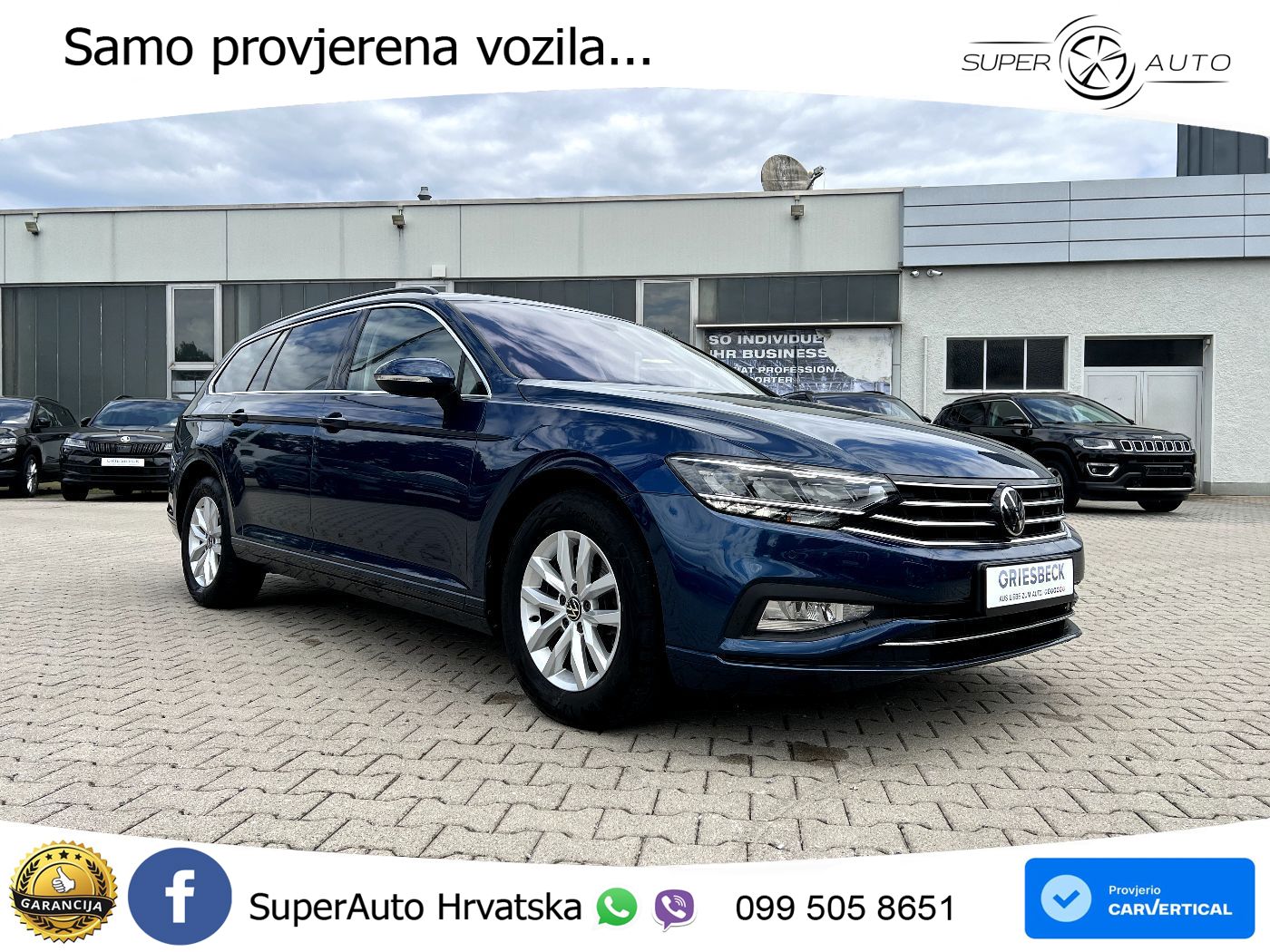 Volkswagen Passat Variant 2.0 TDI (150 KS) DSG Business LED+GR SJED+ACC