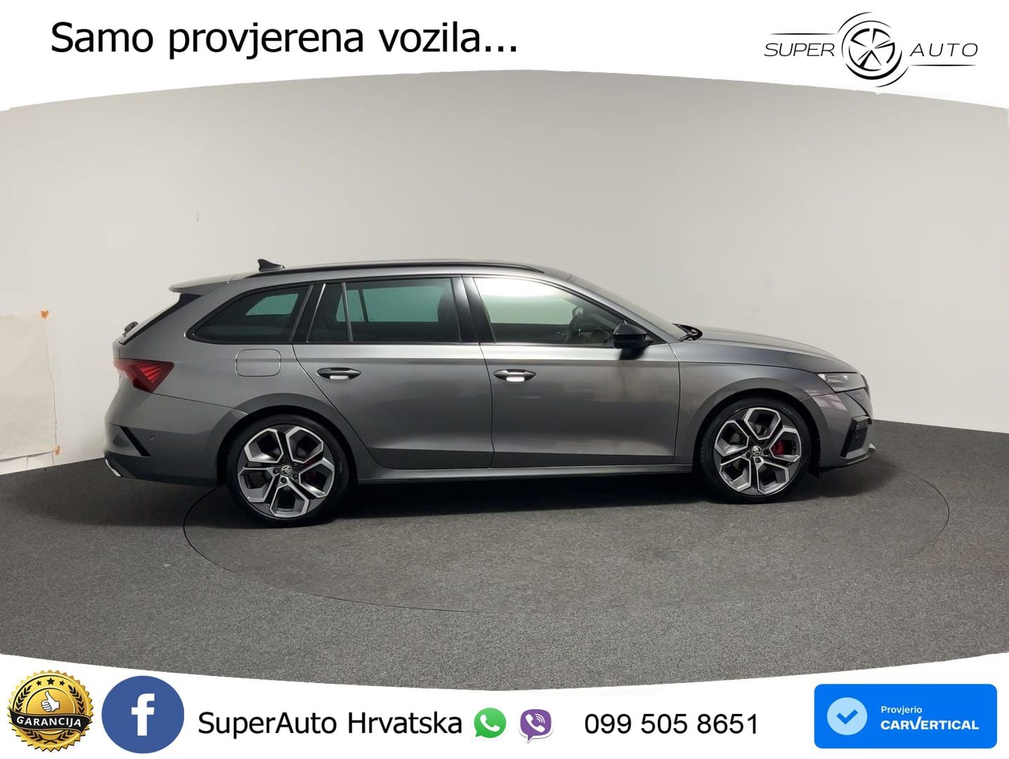Škoda Octavia Combi RS 2.0 TDI (200 KS) DSG LED+GR SJED+ACC