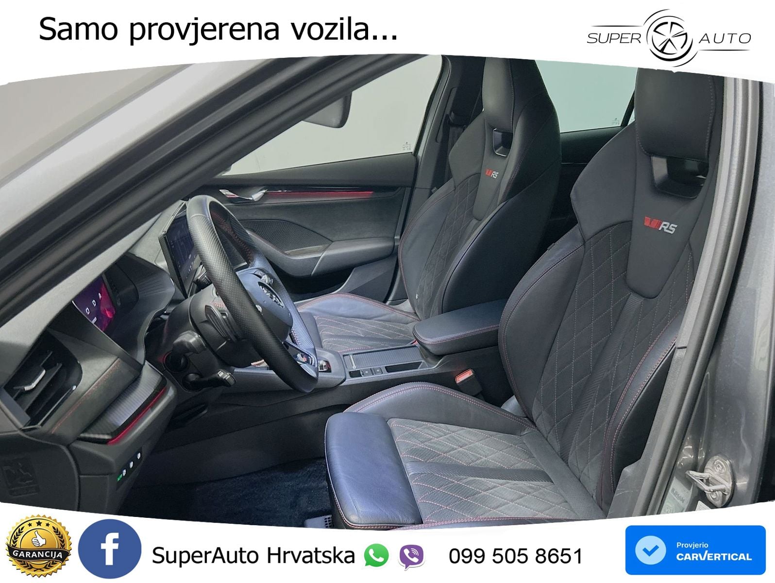Škoda Octavia Combi RS 2.0 TDI (200 KS) DSG LED+GR SJED+ACC