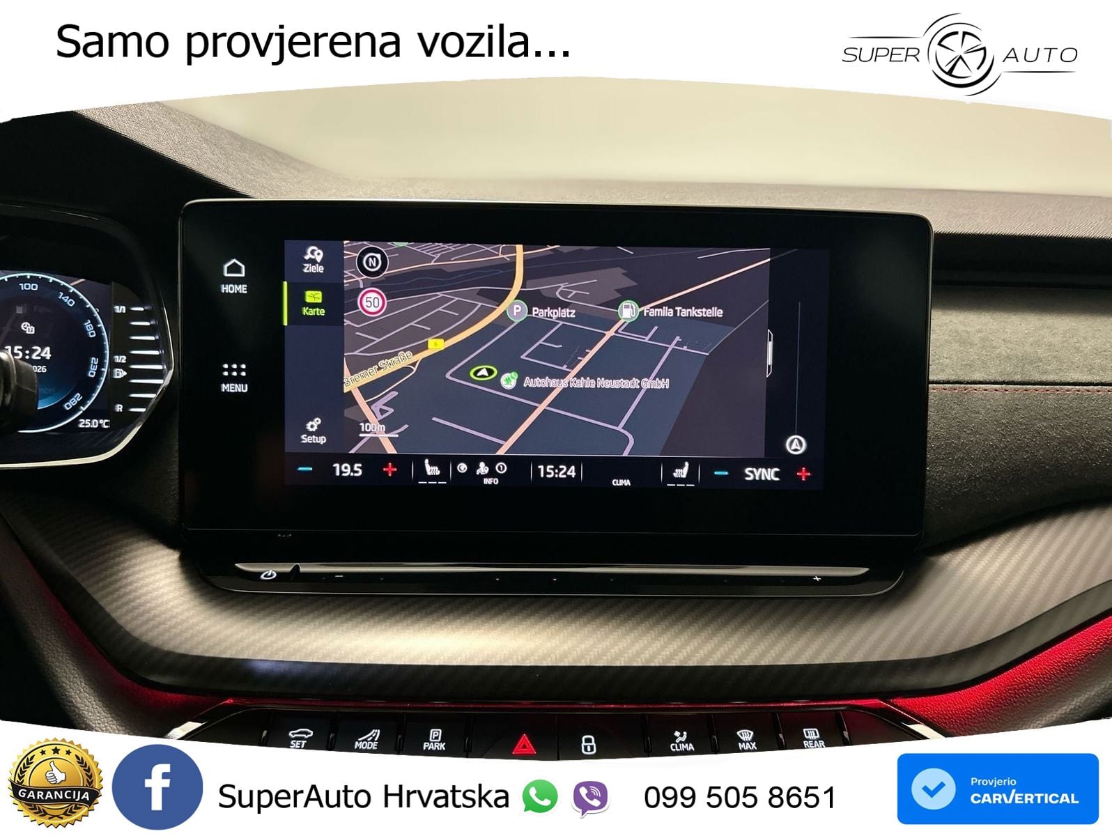 Škoda Octavia Combi RS 2.0 TDI (200 KS) DSG LED+GR SJED+ACC
