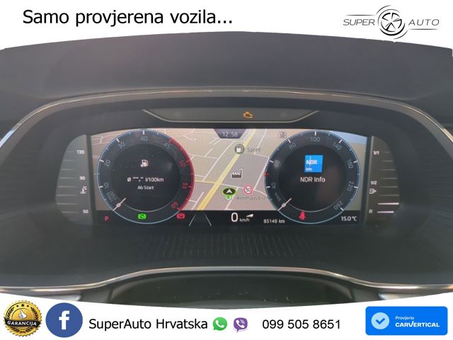 Škoda Octavia Combi 2.0 TDI (150 KS) DSG LED+GR SJED+ACC