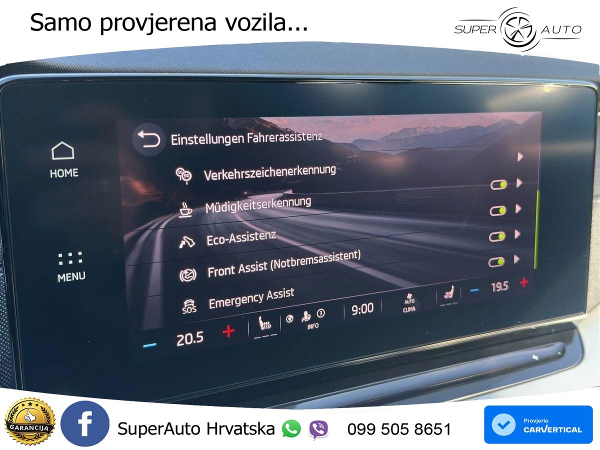 Škoda Octavia Combi 2.0 TDI (150 KS) DSG LED+GR SJED+ACC