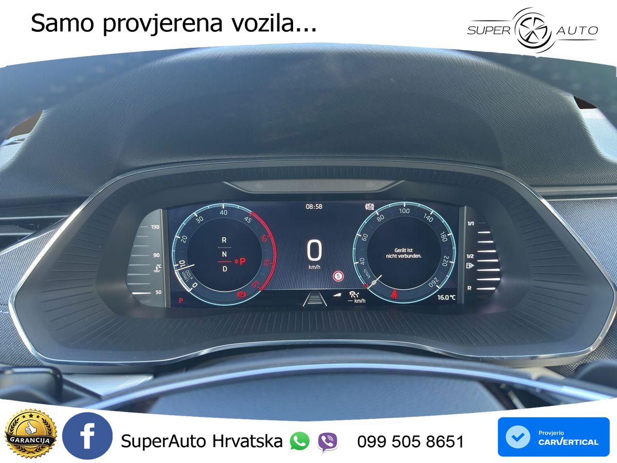 Škoda Octavia Combi 2.0 TDI (150 KS) DSG LED+GR SJED+ACC