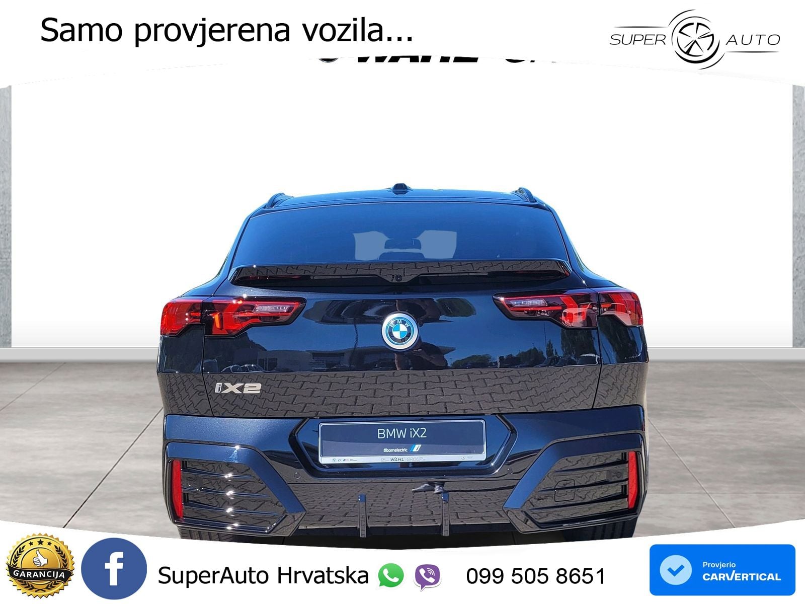 BMW iX2 66.5 kWh (204 KS) eDrive20