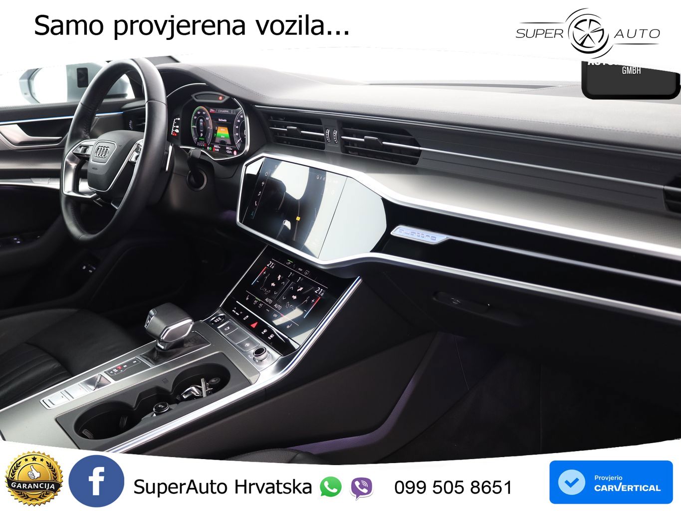 Audi A6 50 TFSIe (299 KS) quattro ultra S tronic LED+GR SJED+ACC