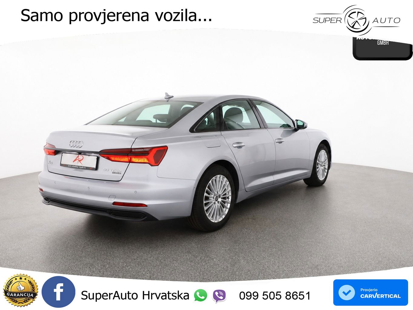 Audi A6 50 TFSIe (299 KS) quattro ultra S tronic LED+GR SJED+ACC