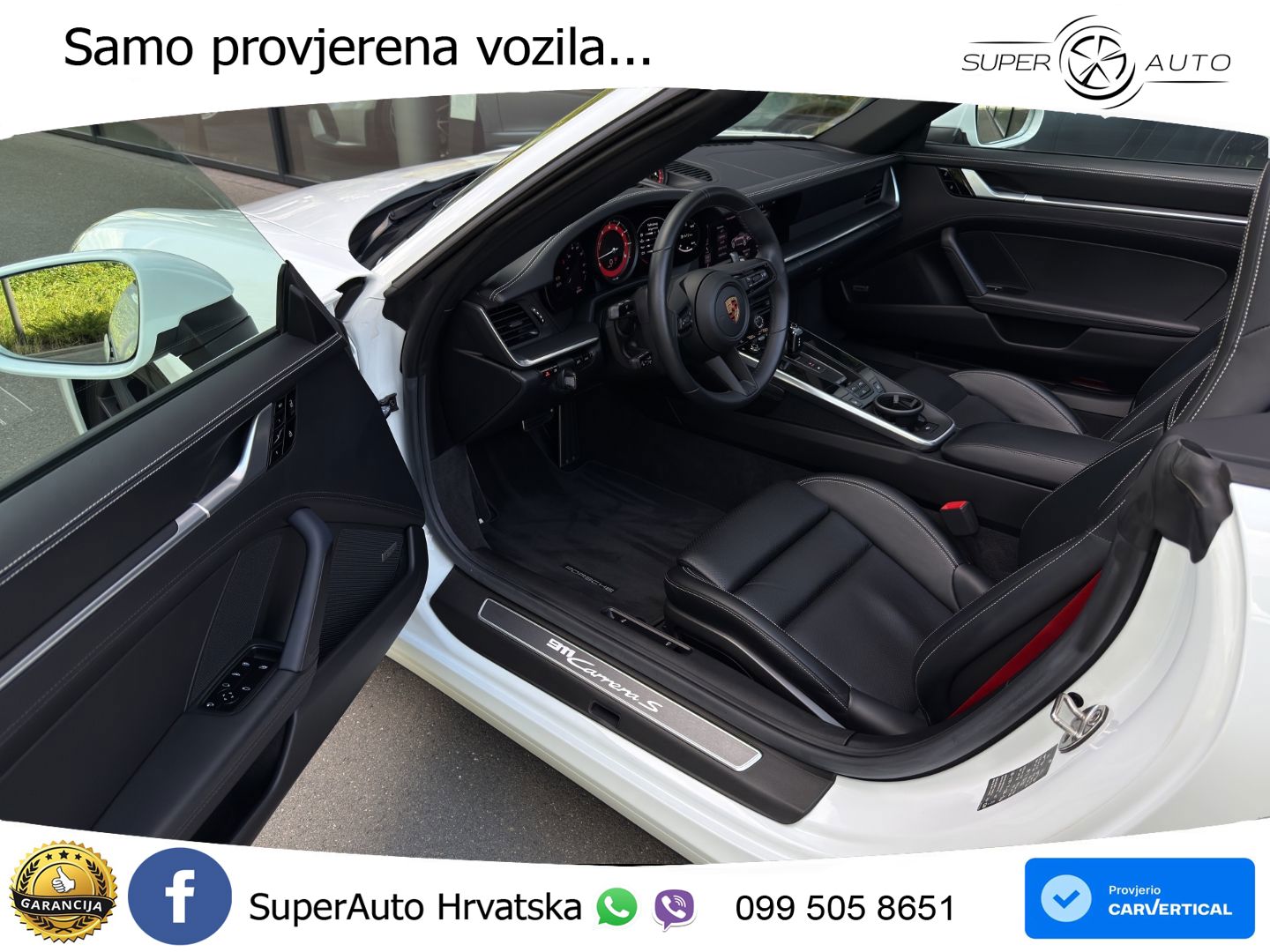 Porsche 911 Carrera 4S 3.0 (450 KS) PDK LED+GR SJED+ACC