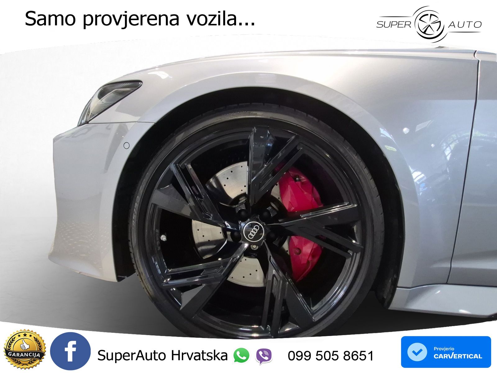Audi RS6 Avant 4.0 TFSI V8 (600 KS) quattro Tiptronic LED+GR SJED+ACC