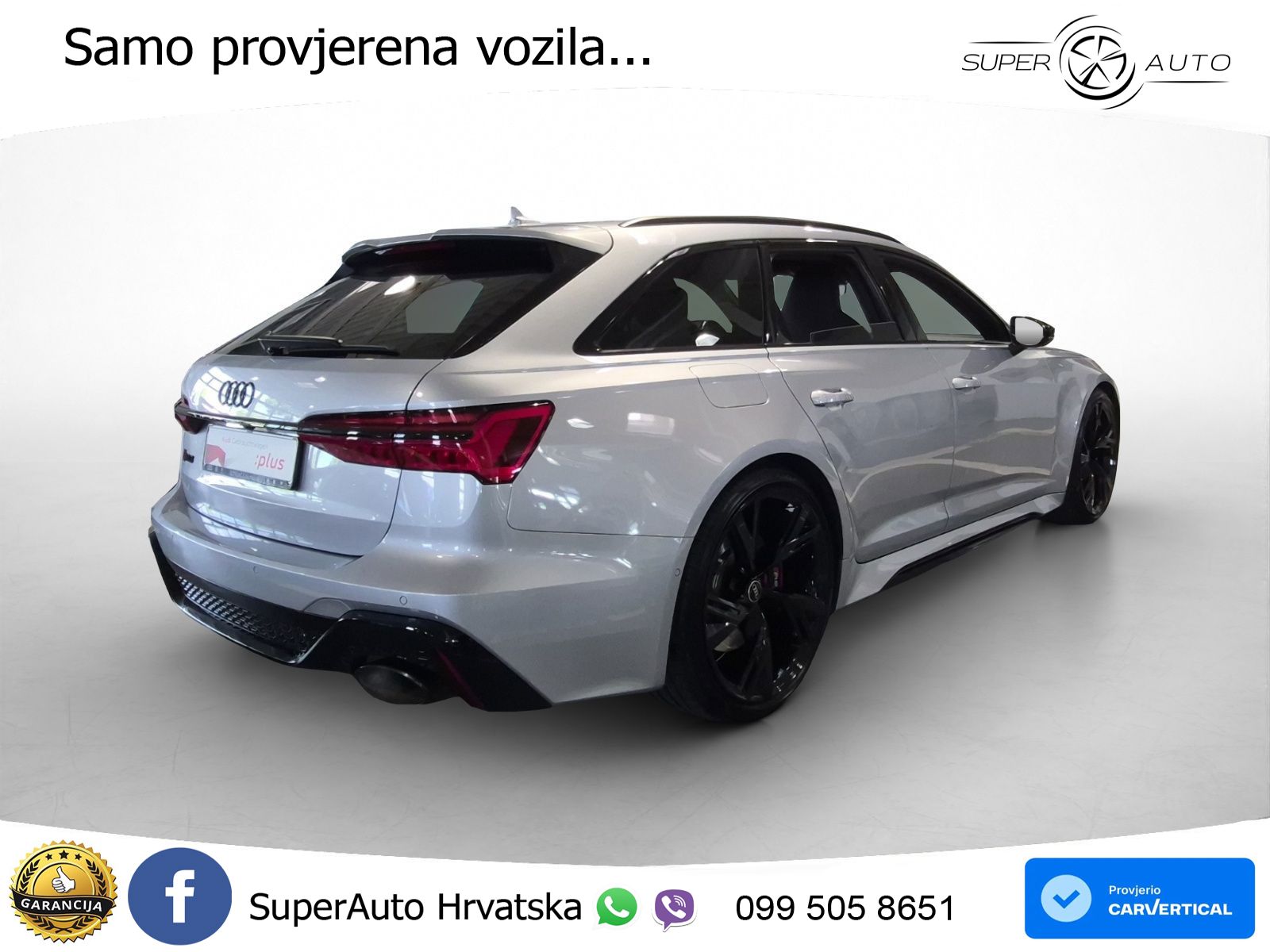Audi RS6 Avant 4.0 TFSI V8 (600 KS) quattro Tiptronic LED+GR SJED+ACC