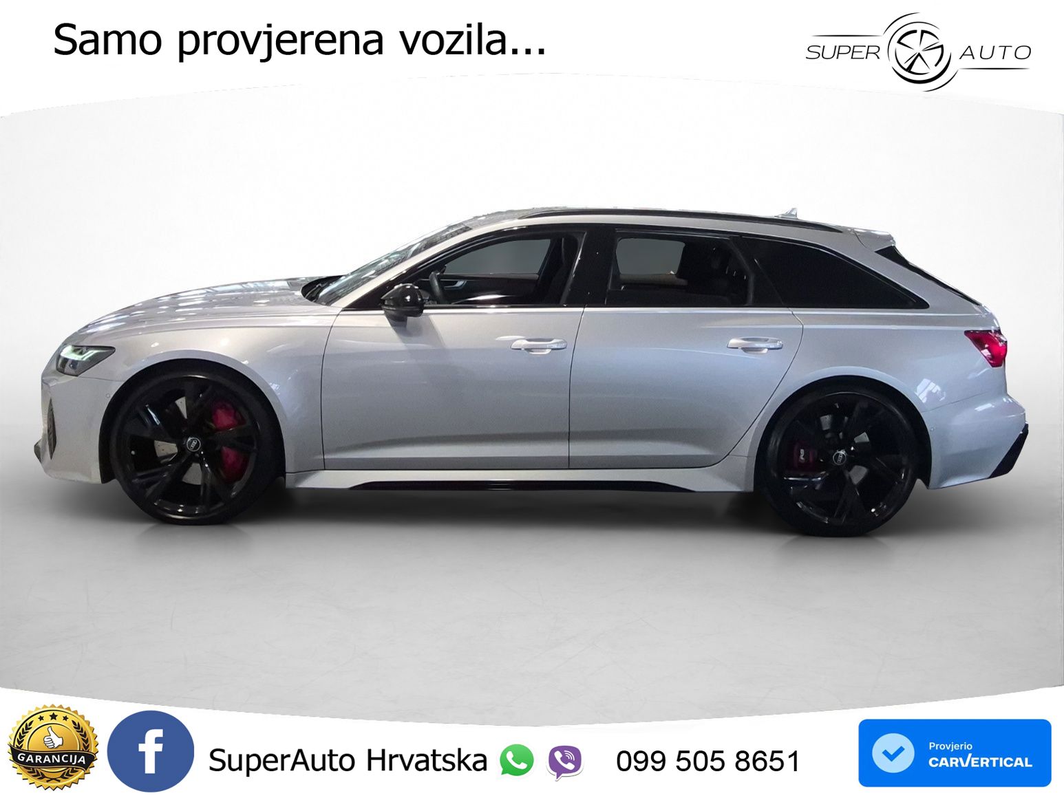 Audi RS6 Avant 4.0 TFSI V8 (600 KS) quattro Tiptronic LED+GR SJED+ACC