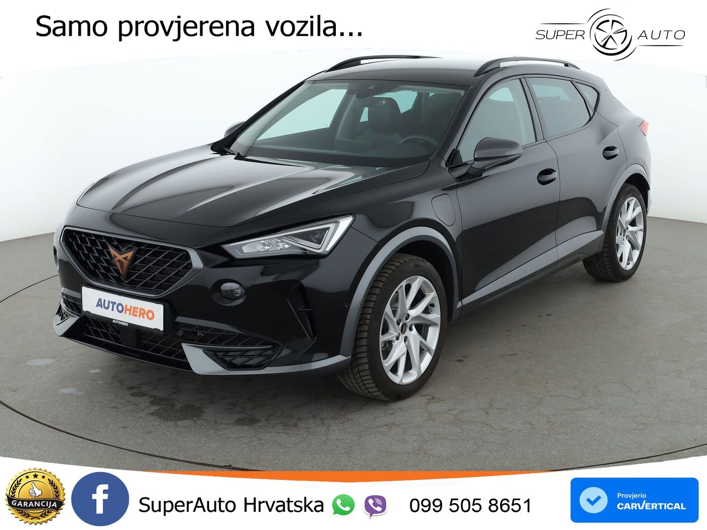 Cupra Formentor 1.4 TSI (204 KS) e-Hybrid DSG LED+GR SJED+ACC