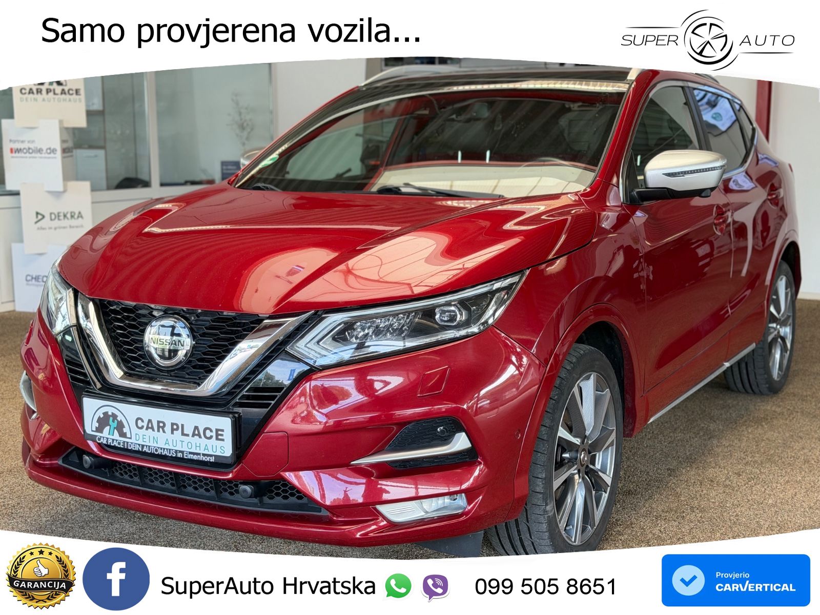 Nissan Qashqai 1.3i (160 KS) Tekna LED+GR SJED+ACC