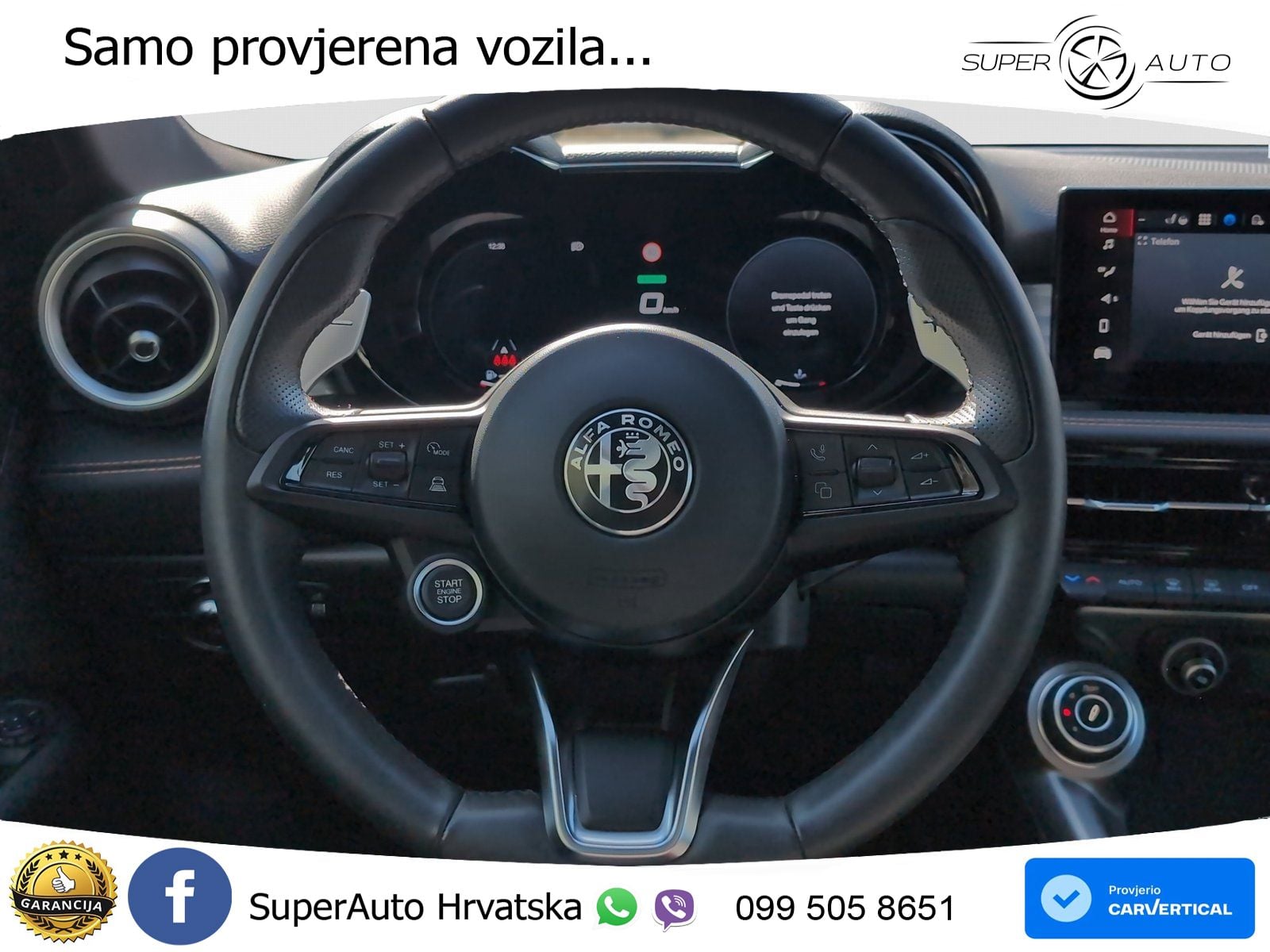 Alfa Romeo Tonale 1.5 VGT (160 KS) 48V-Hybrid TCT LED+GR SJED+ACC