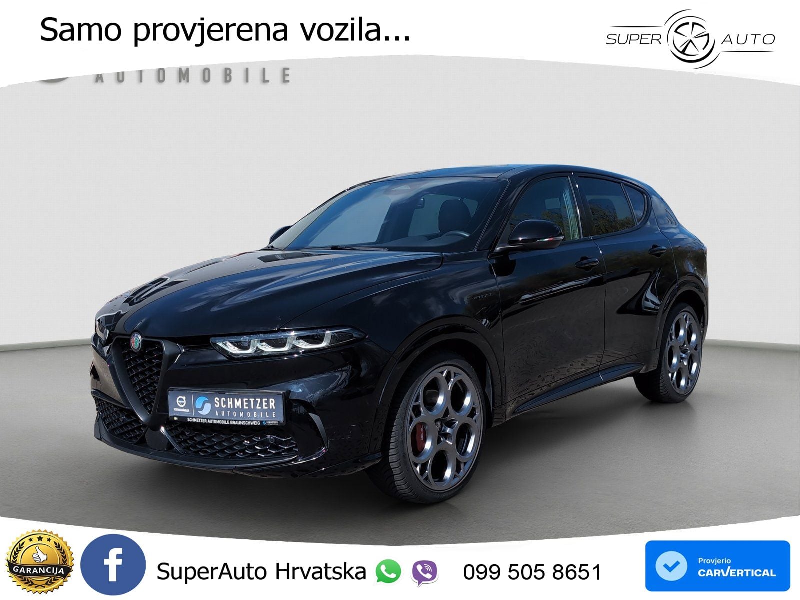 Alfa Romeo Tonale 1.5 VGT (160 KS) 48V-Hybrid TCT LED+GR SJED+ACC