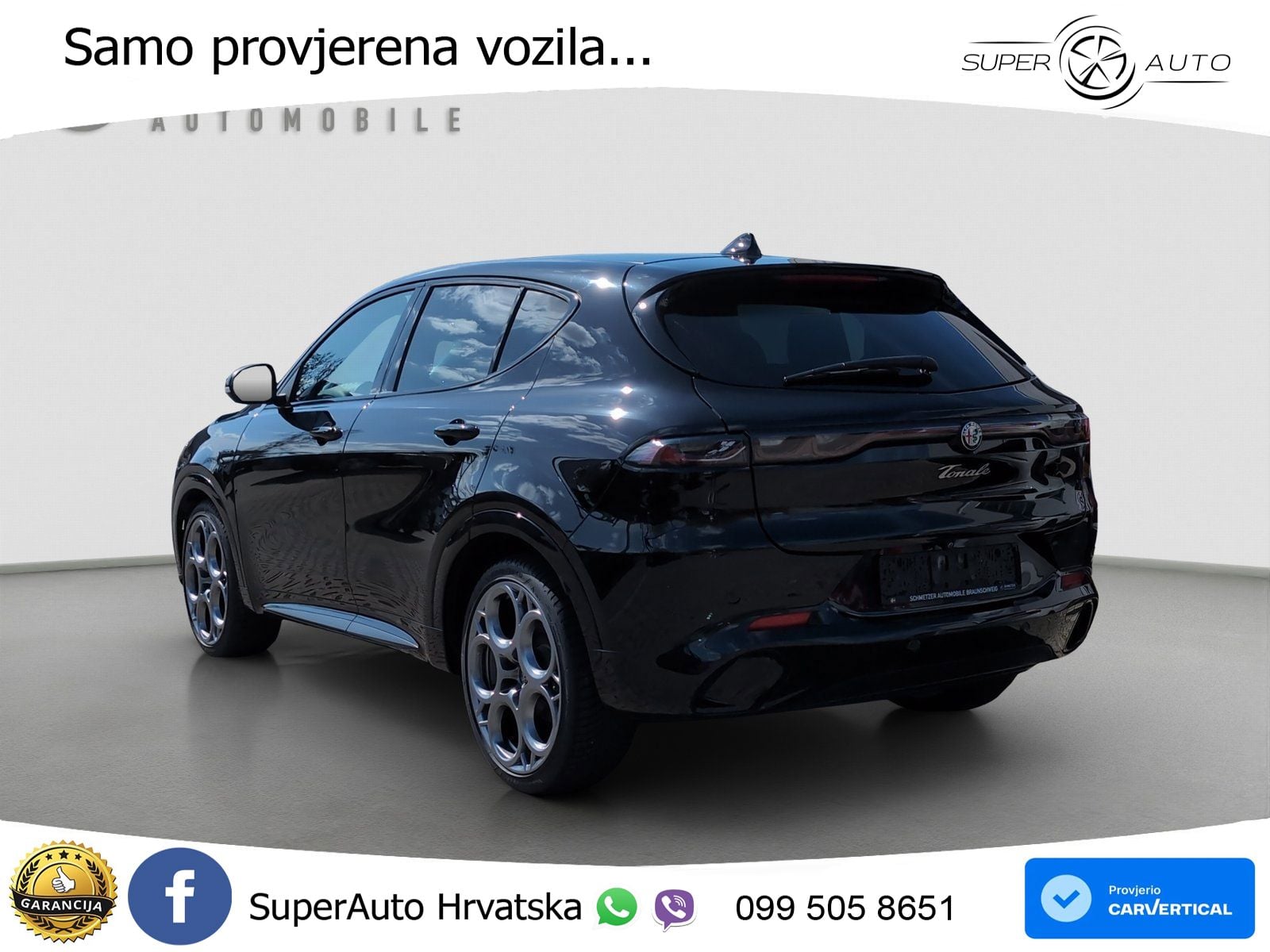 Alfa Romeo Tonale 1.5 VGT (160 KS) 48V-Hybrid TCT LED+GR SJED+ACC