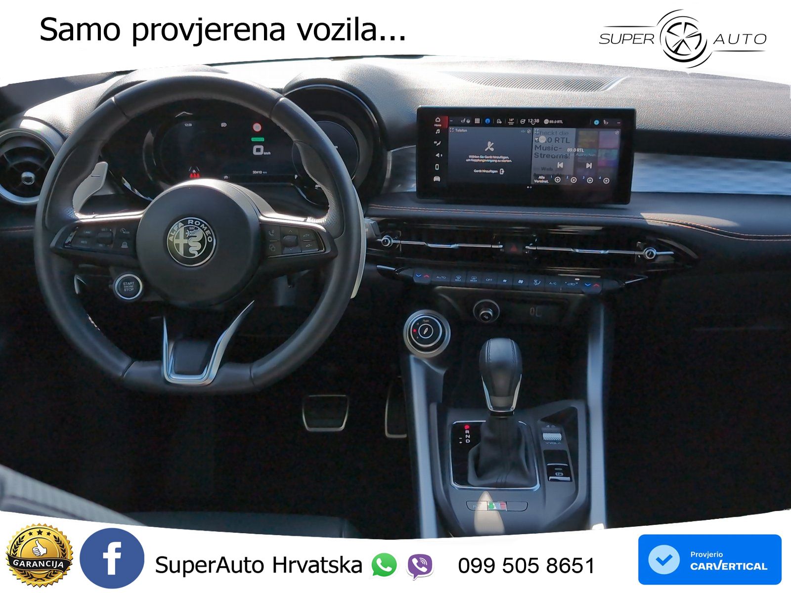Alfa Romeo Tonale 1.5 VGT (160 KS) 48V-Hybrid TCT LED+GR SJED+ACC