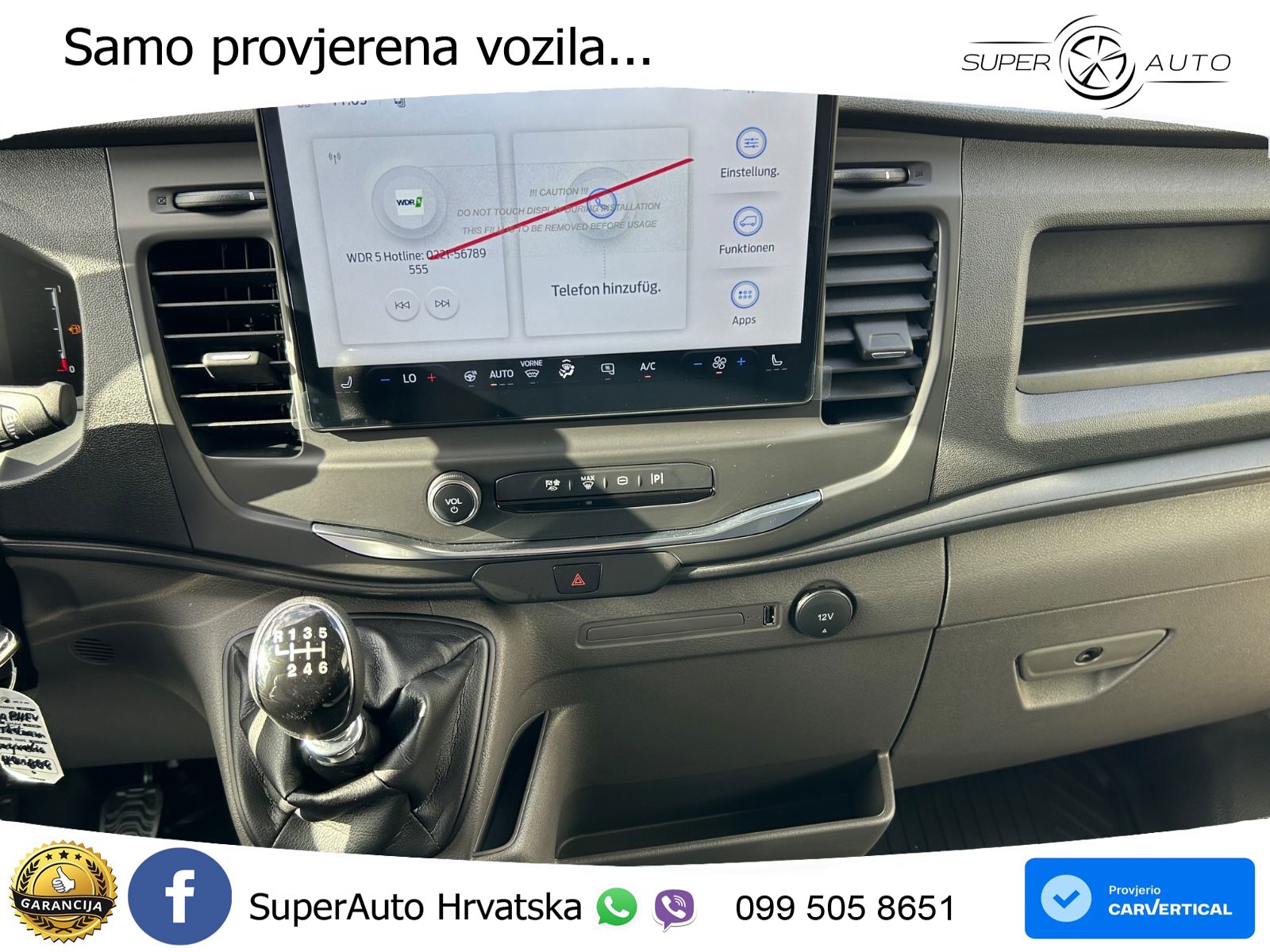 Ford Transit 350 L3 Kamera PDC Carplay Laderaumschutz 131 KS