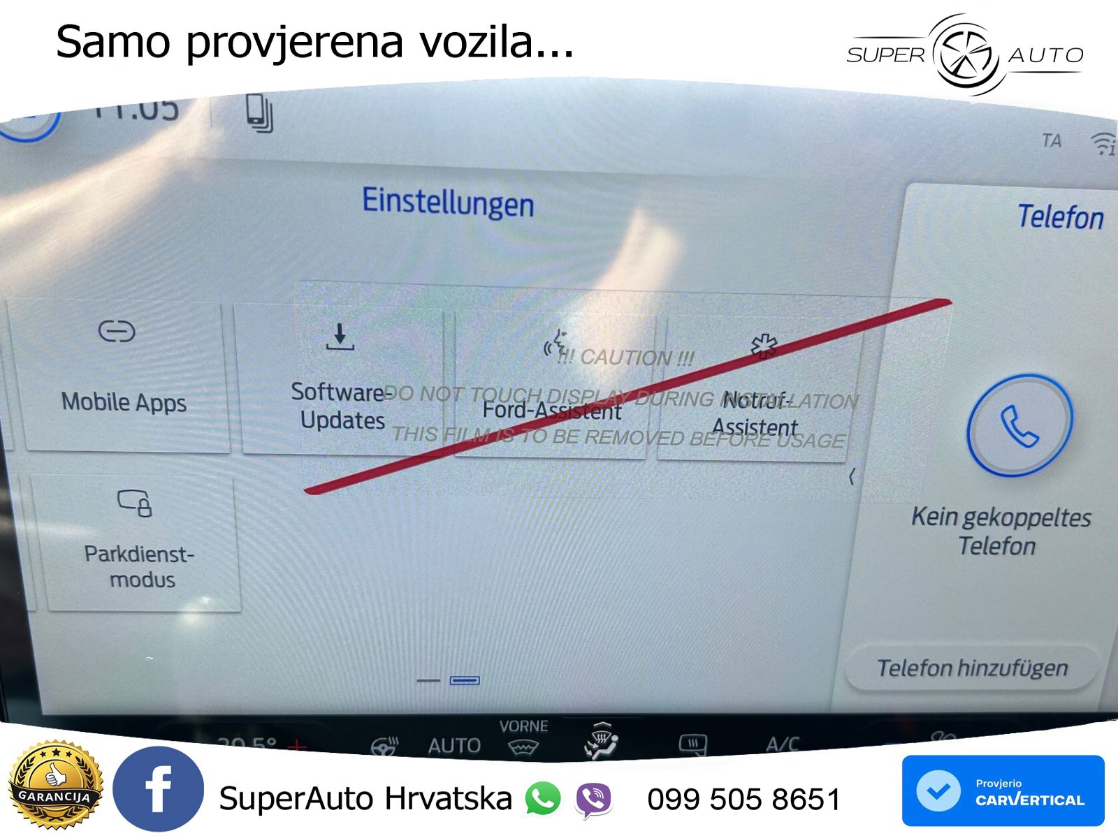 Ford Transit 350 L3 Kamera PDC Carplay Laderaumschutz 131 KS