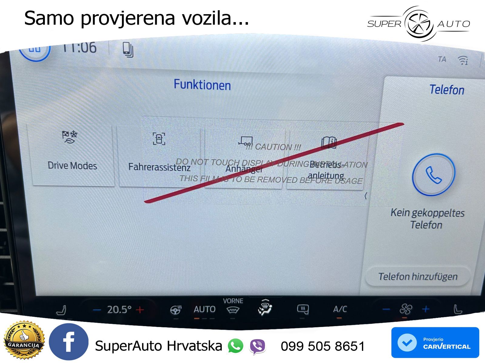 Ford Transit 350 L3 Kamera PDC Carplay Laderaumschutz 131 KS