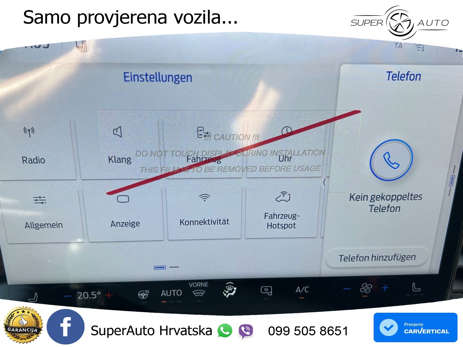 Ford Transit 350 L3 Kamera PDC Carplay Laderaumschutz 131 KS