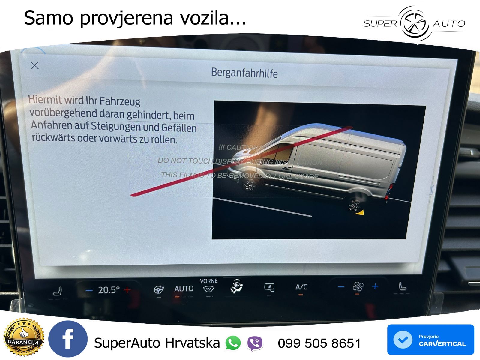 Ford Transit 350 L3 Kamera PDC Carplay Laderaumschutz 131 KS