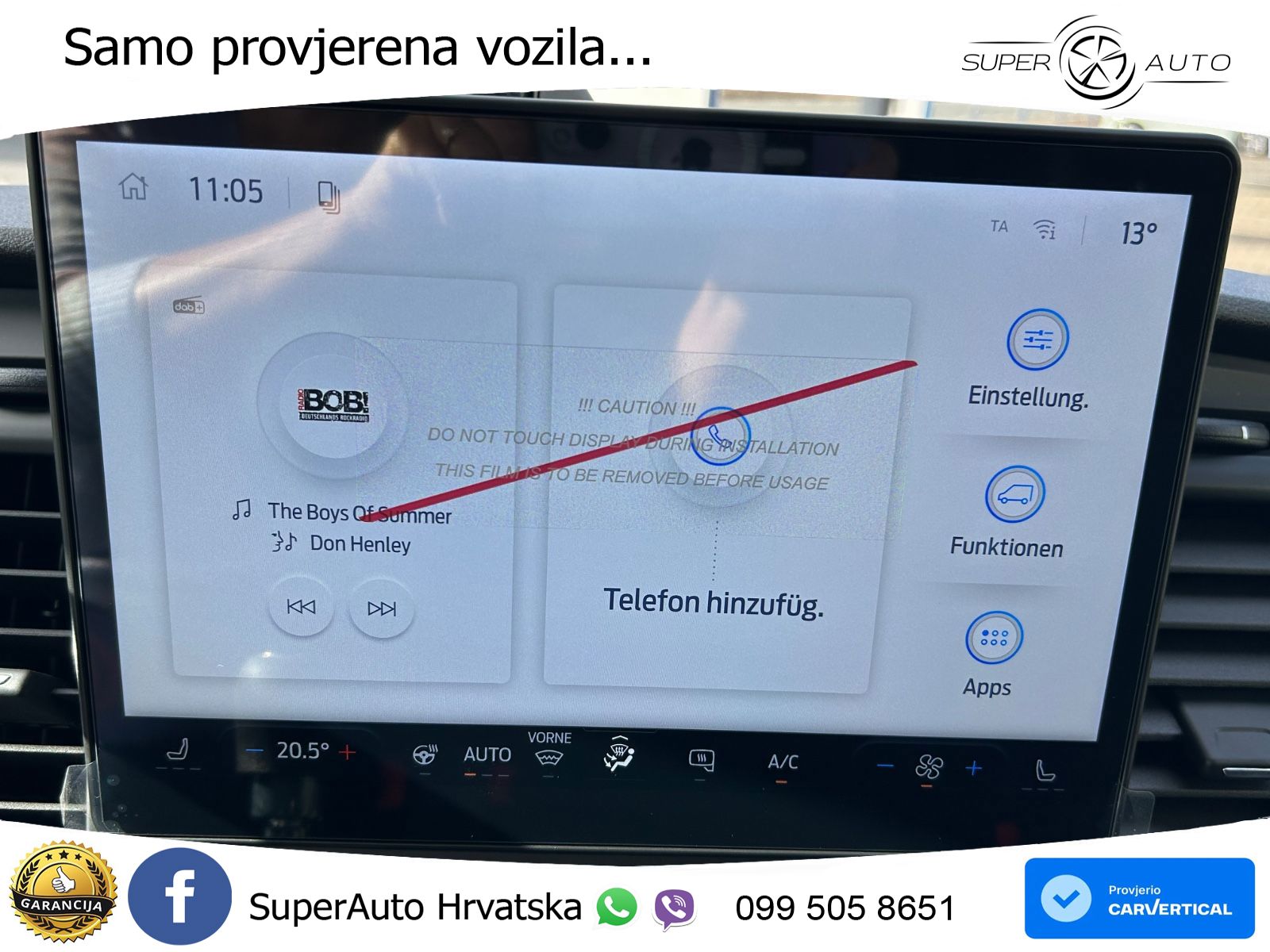 Ford Transit 350 L3 Kamera PDC Carplay Laderaumschutz 131 KS