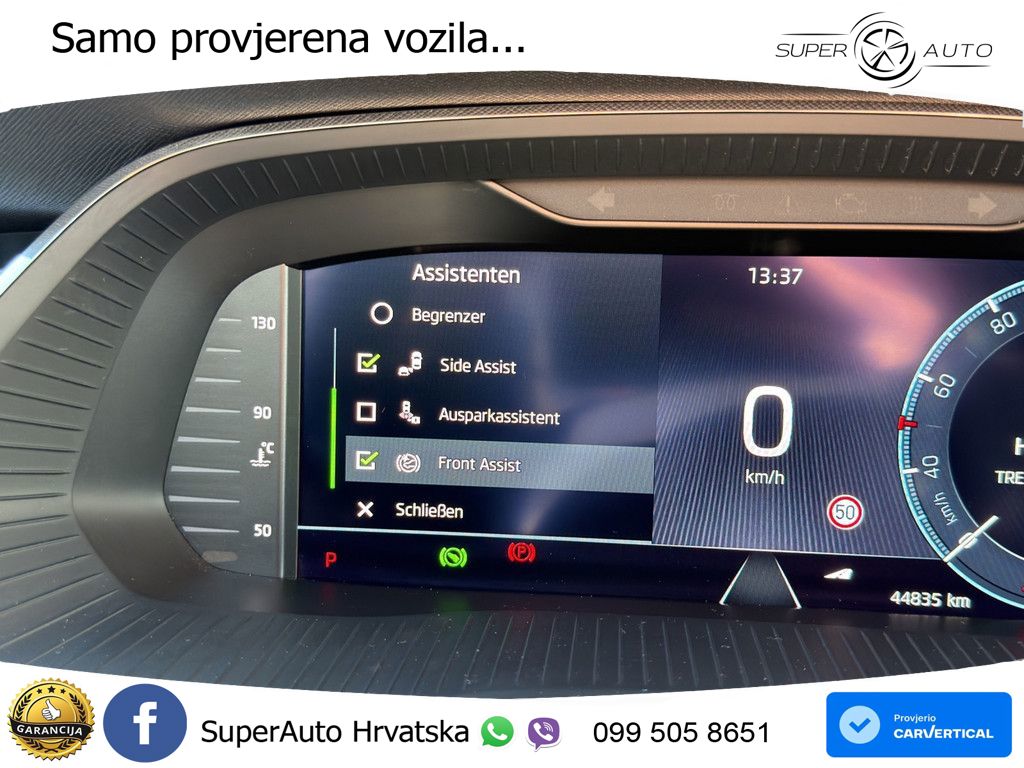 Škoda Octavia Combi 2.0 TDI (150 KS) DSG LED+GR SJED+ACC