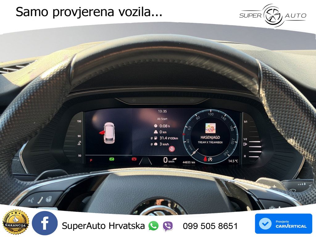 Škoda Octavia Combi 2.0 TDI (150 KS) DSG LED+GR SJED+ACC