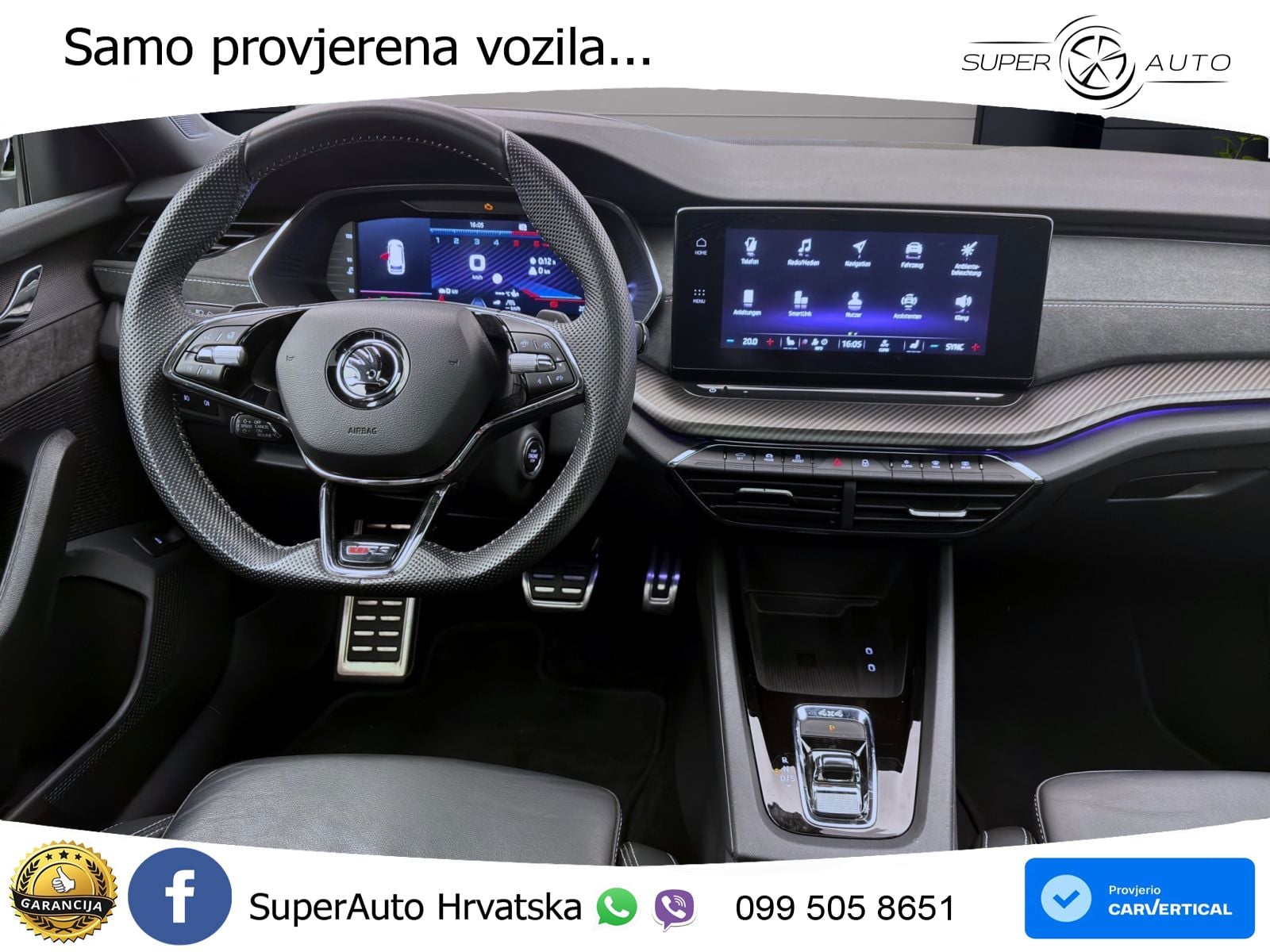 Škoda Octavia Combi RS 2.0 TDI (200 KS) 4x4 DSG MATRIX+GR SJED+KAM